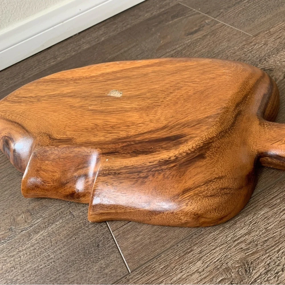 Elegant Wooden Serving Platter